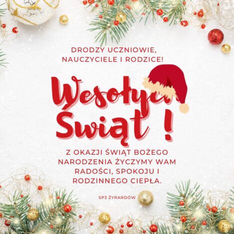 📚✨ Ostatni dzień przed świętami w SP3 ✨🎄