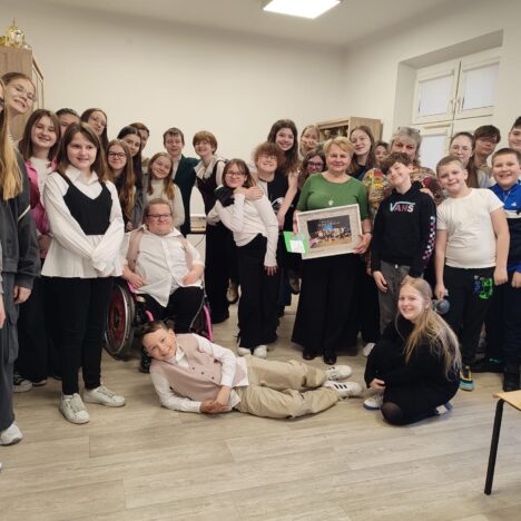 Klasa 2d na wycieczce w Niepokalanowie