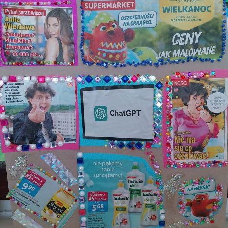 Klasa 6a – własna interpretacja DAMY Z GRONOSTAJEM.